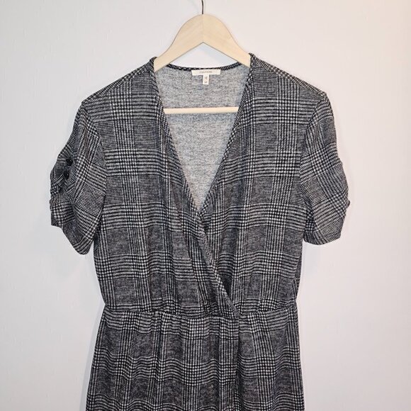Maurices Plaid Wrap Skirt Midi Dress Size Medium - Picture 3 of 7